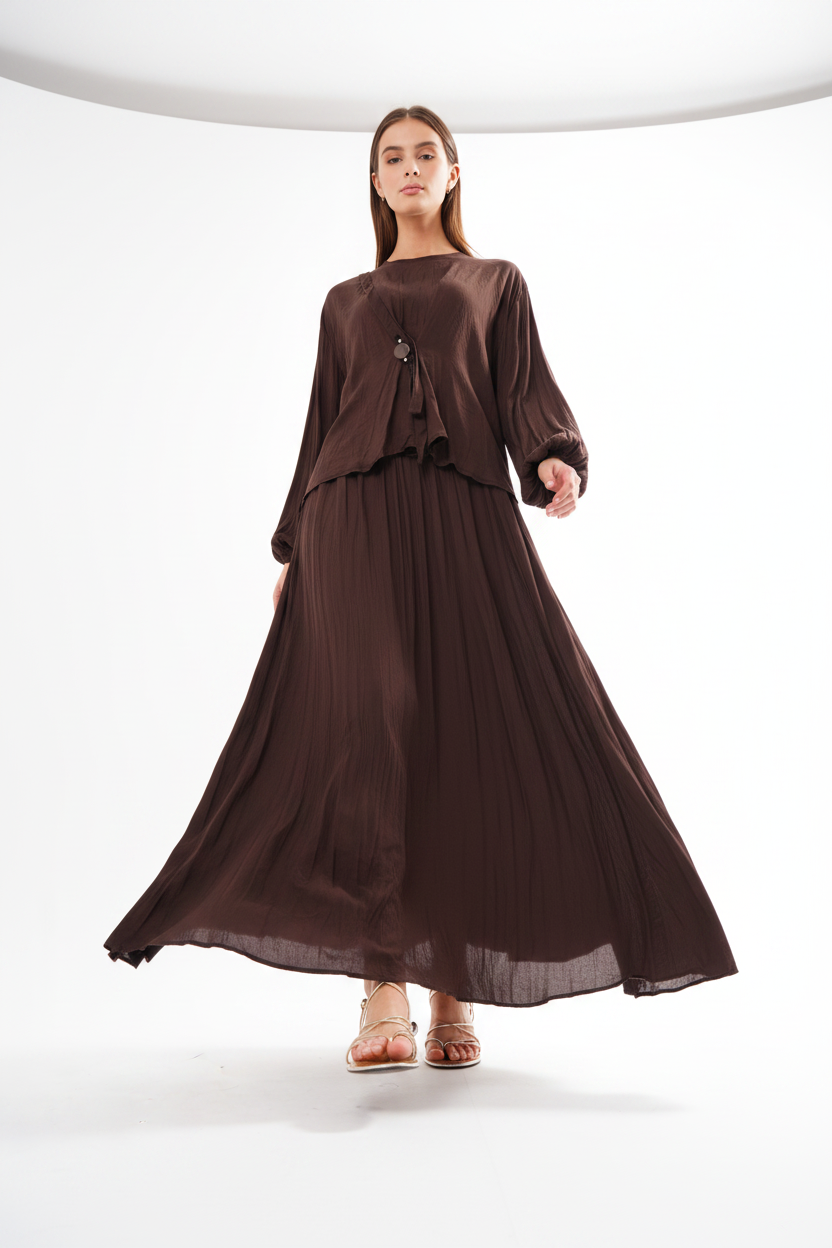 Elara Draped Set
