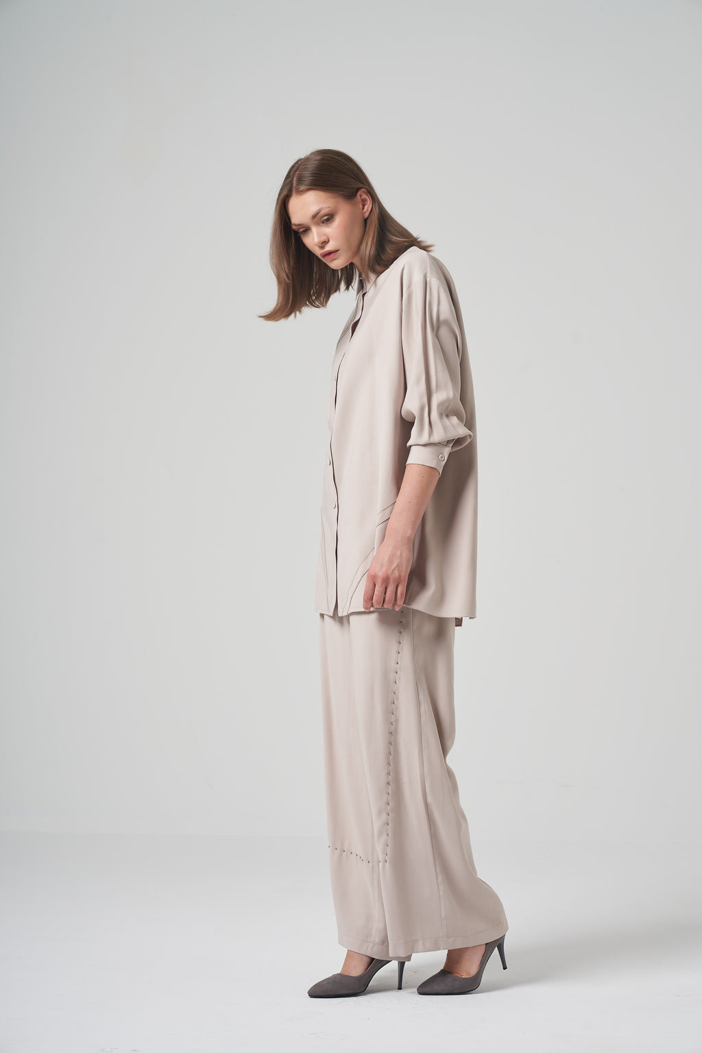 The Stone Aura Split-Back Set