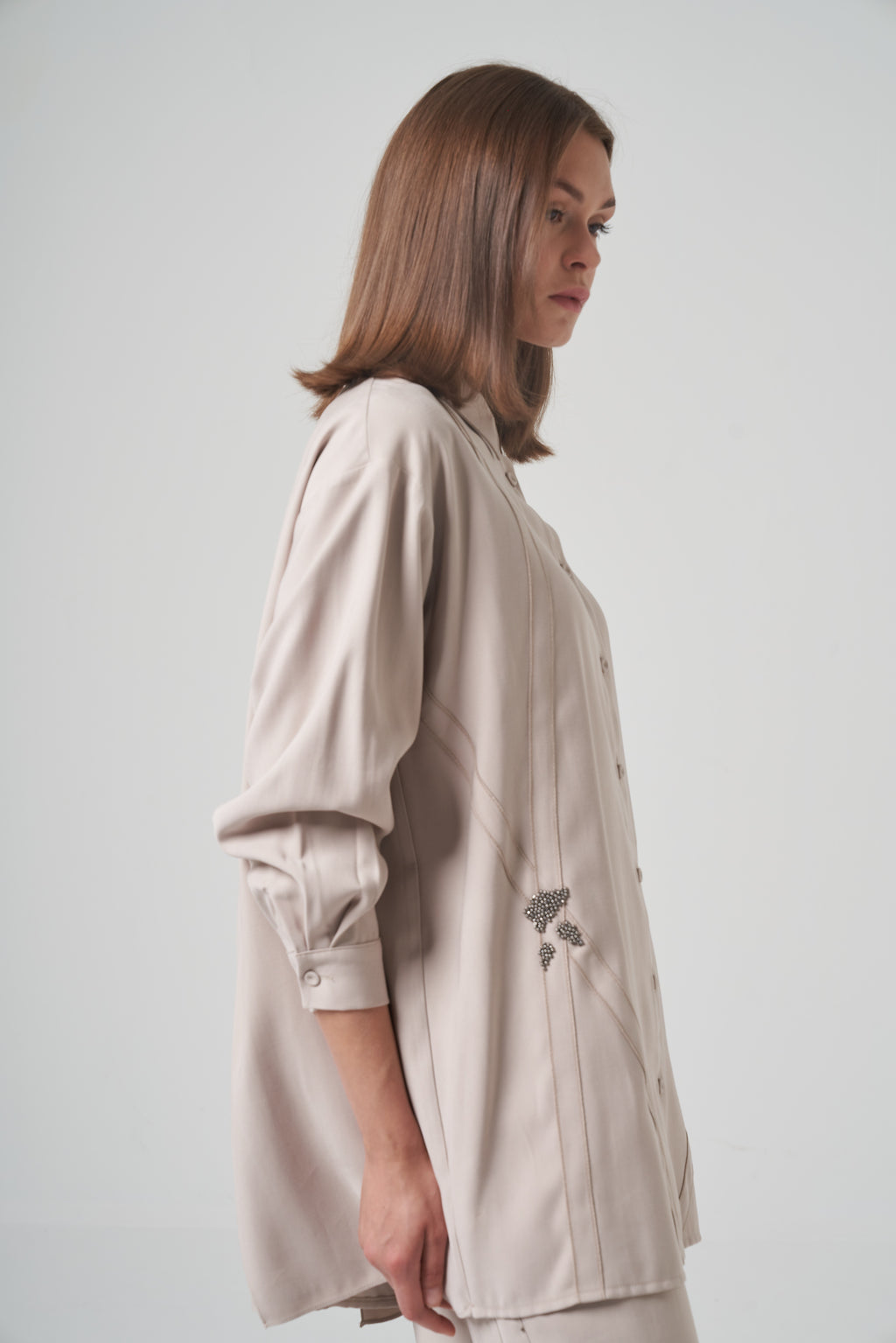 The Stone Aura Split-Back Set