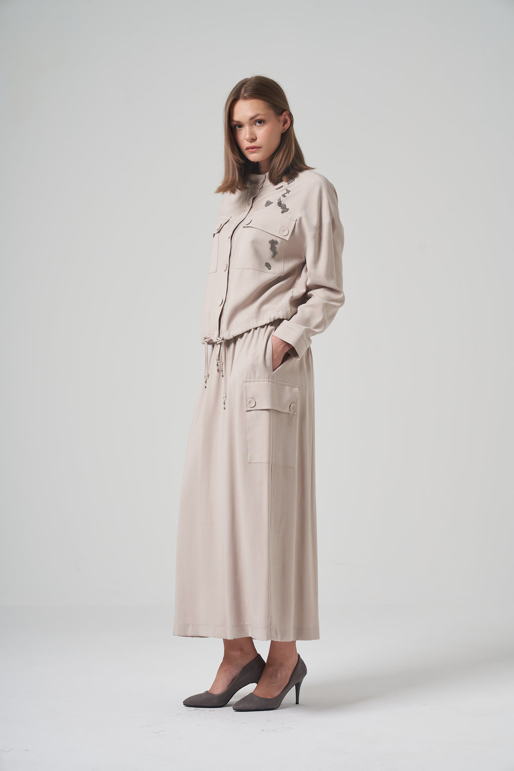 The Essential Embellished Skirt Co-ord