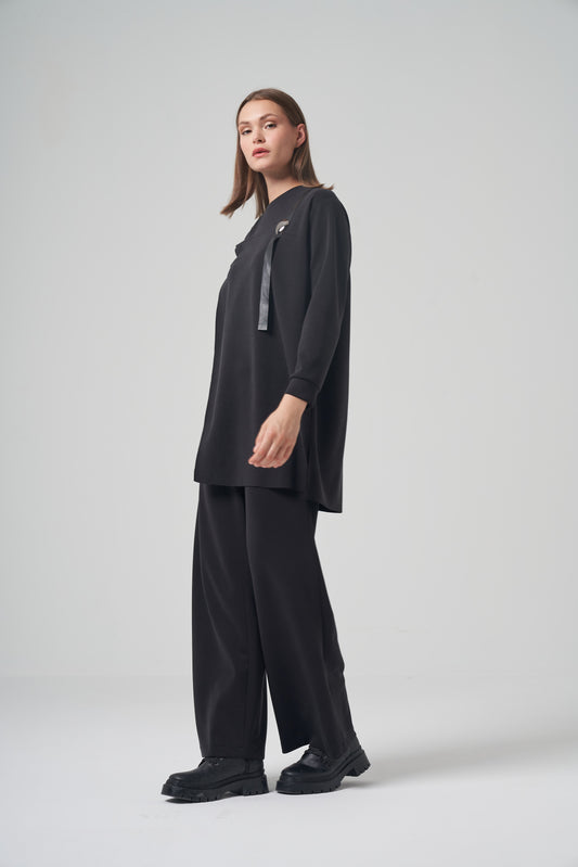 Asymmetric Strap Detail Set