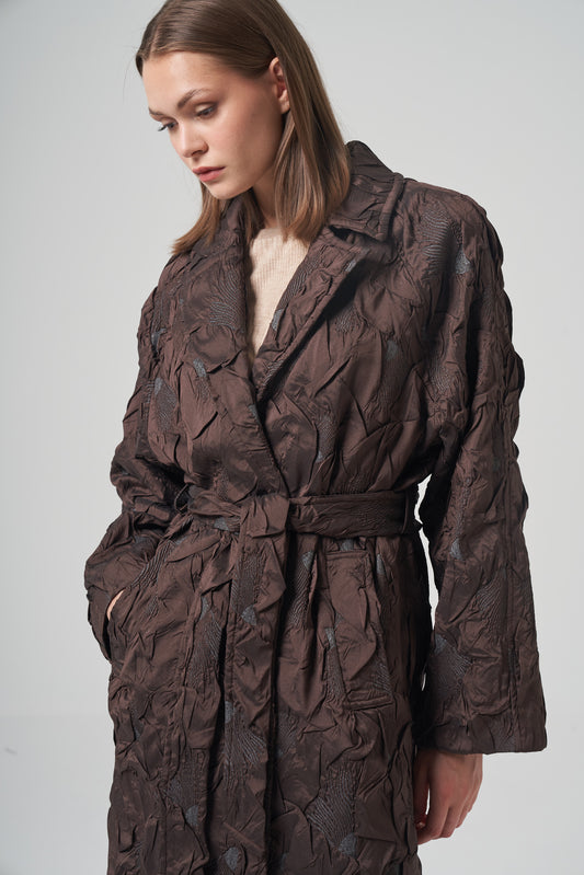 Crushed Espresso Trenchcoat
