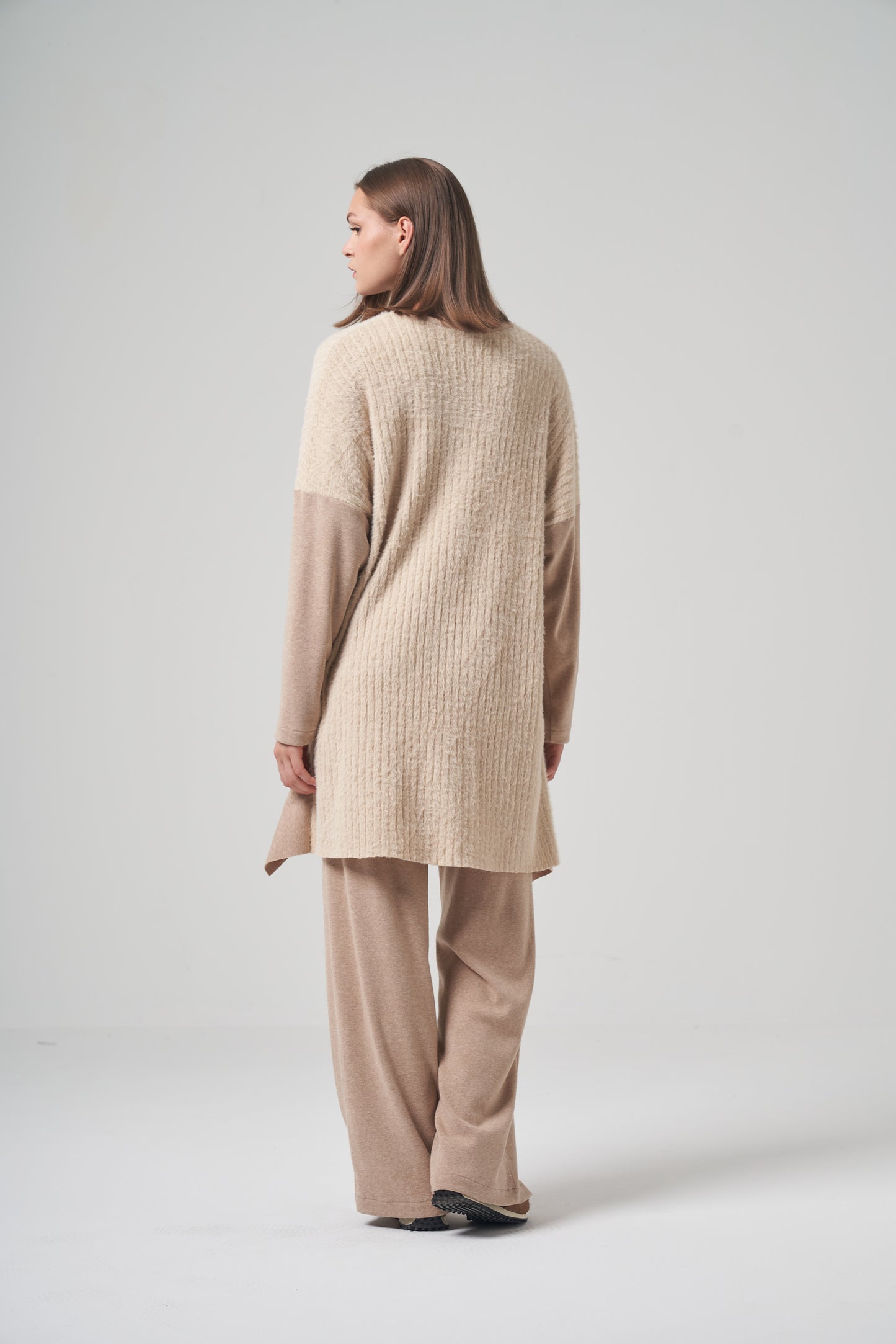 Cloud-Textured Knit Set