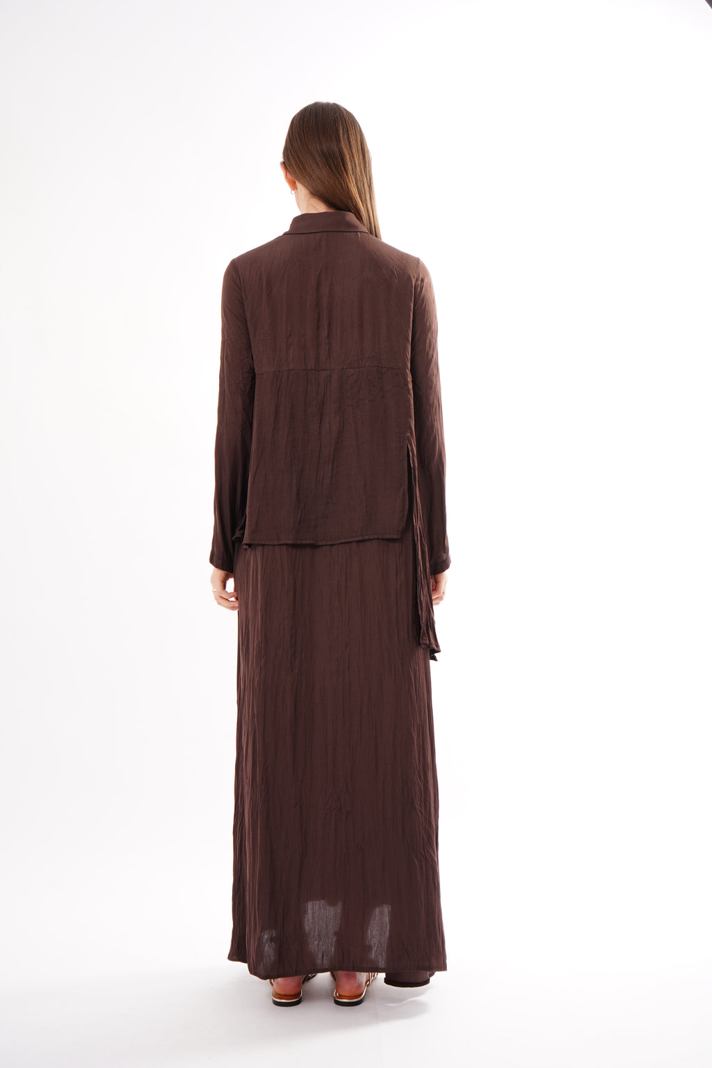 The Drape Cupra Dress