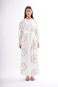 Kew Embroidered Linen Dress