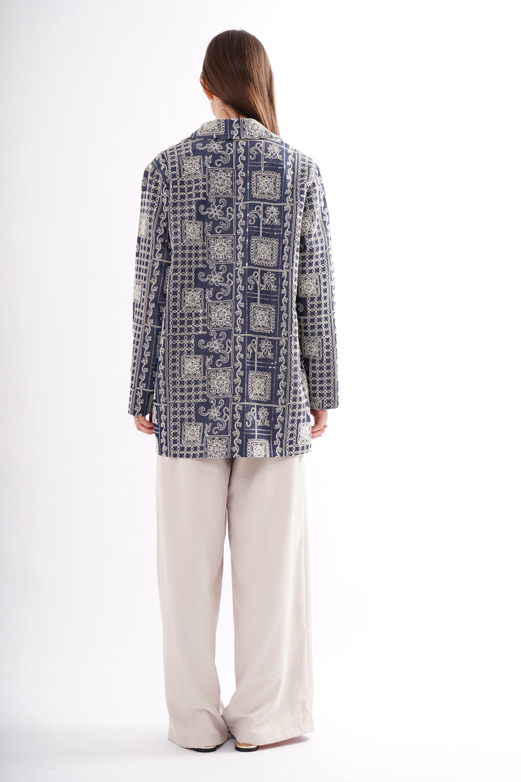 Notting Hill Embroidered Denim Jacket