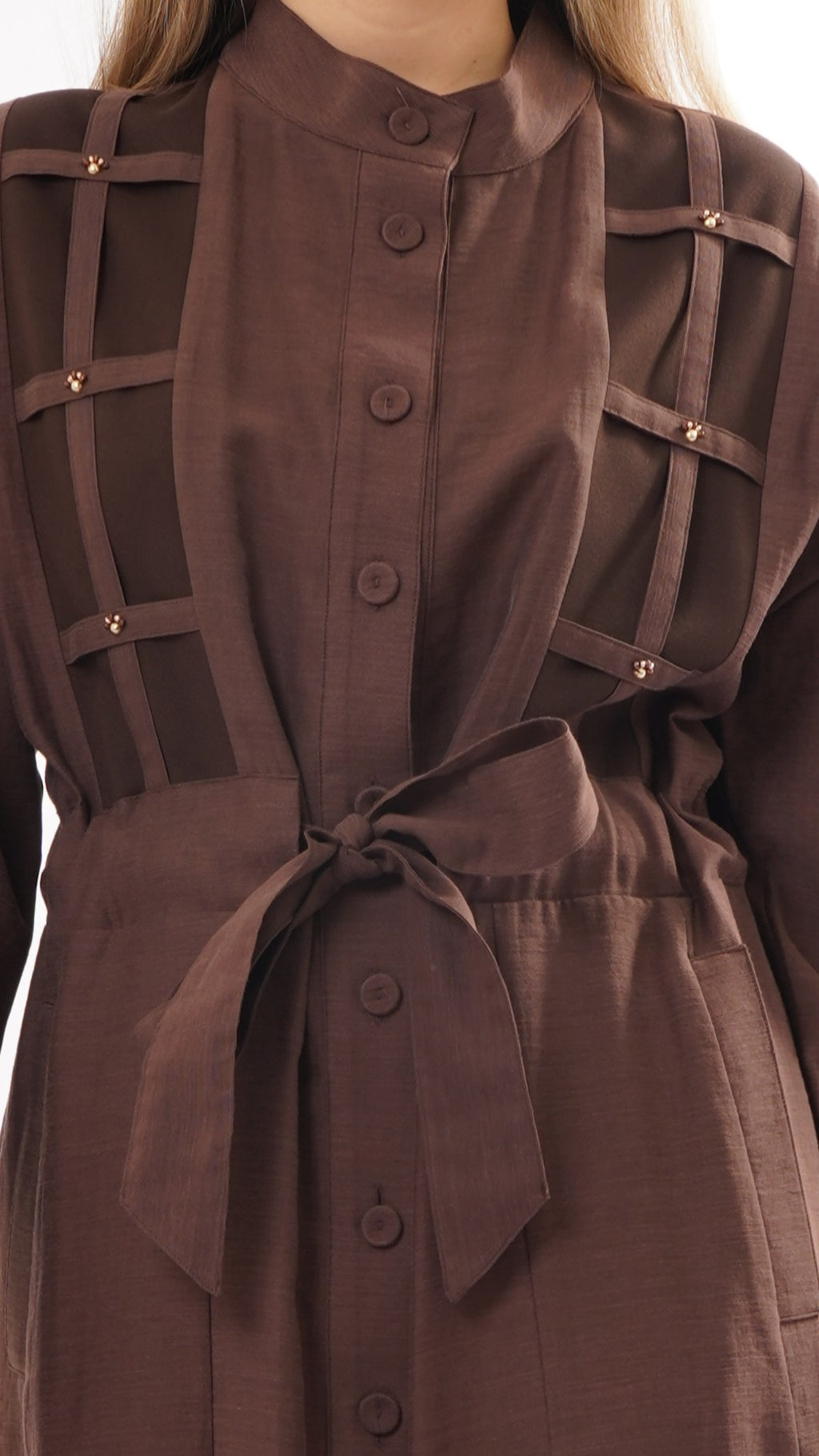 The Mayfair Lattice Maxi Dress