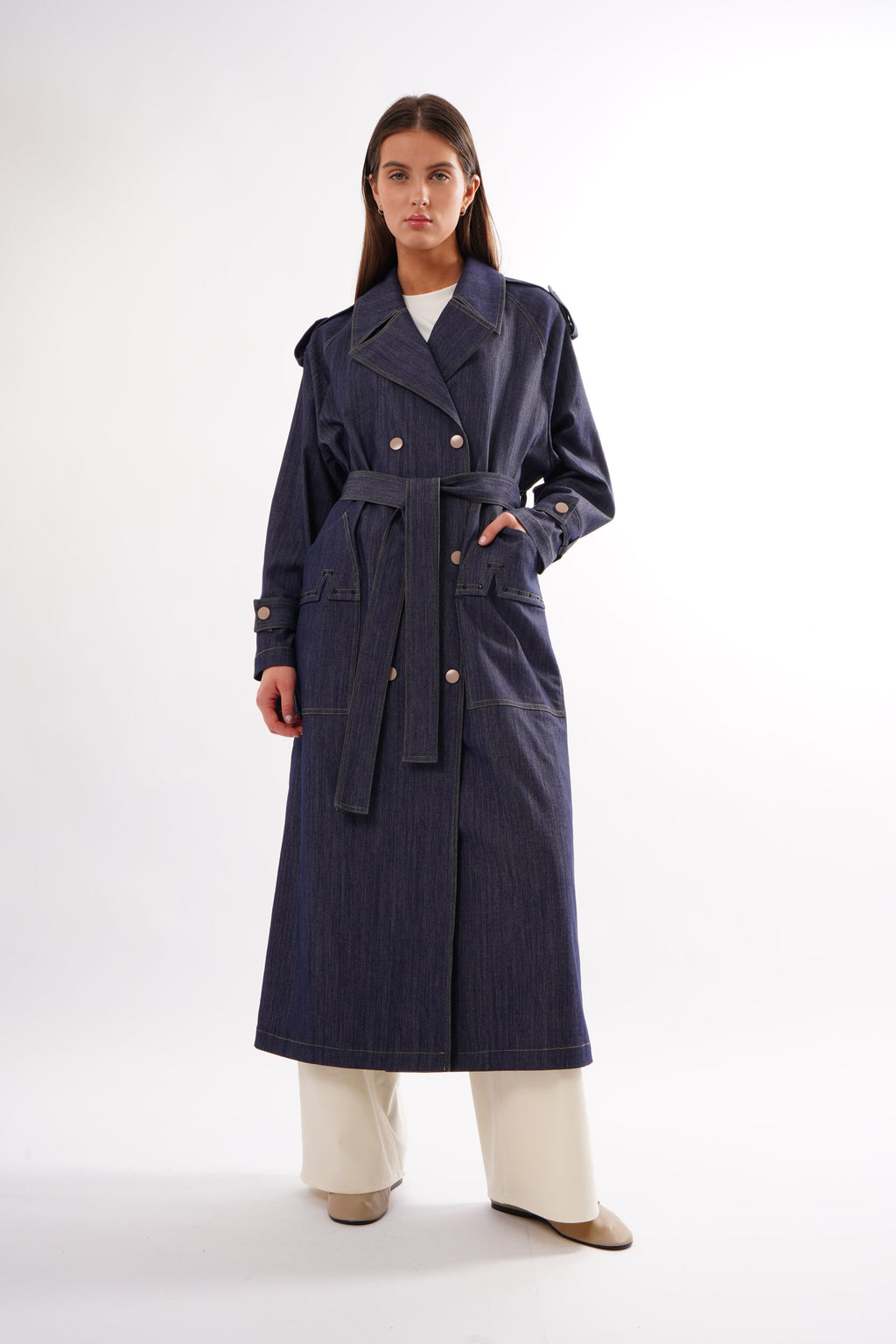 Brixton Denim Trench