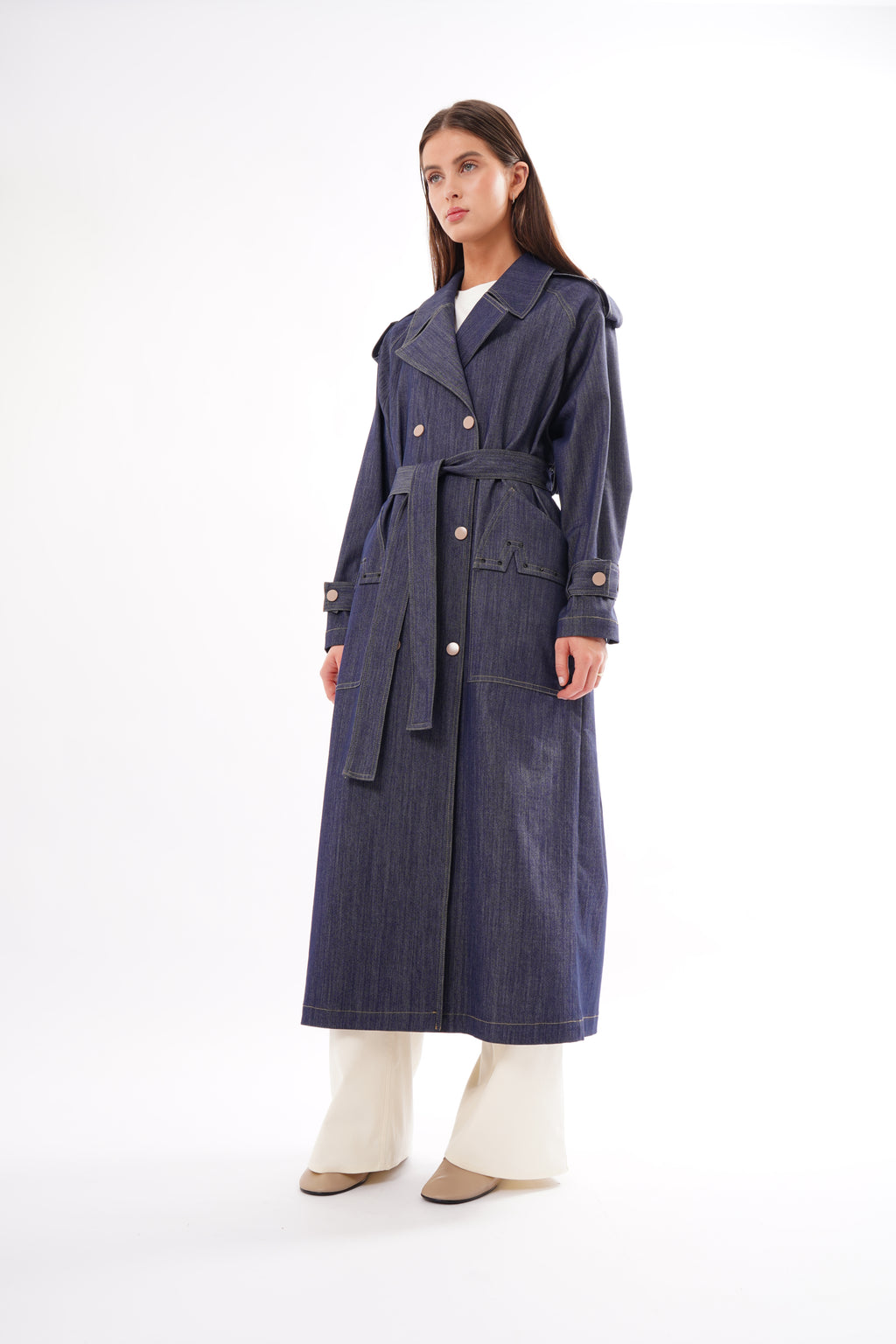 Brixton Denim Trench