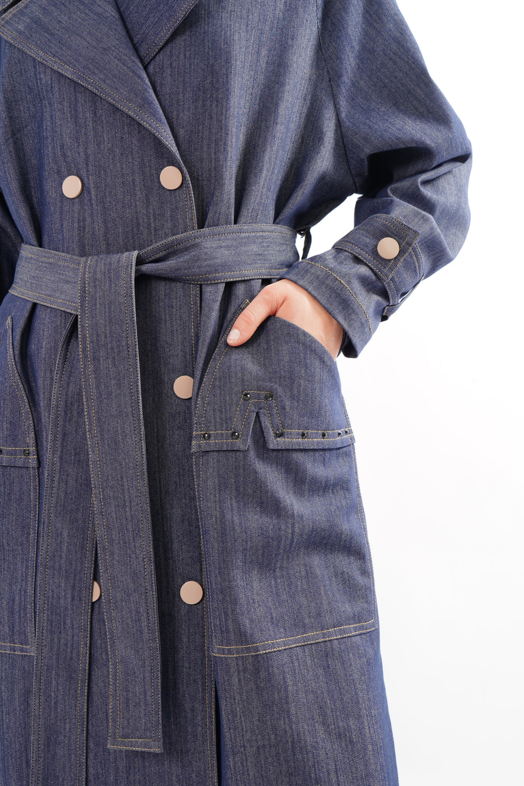 Brixton Denim Trench