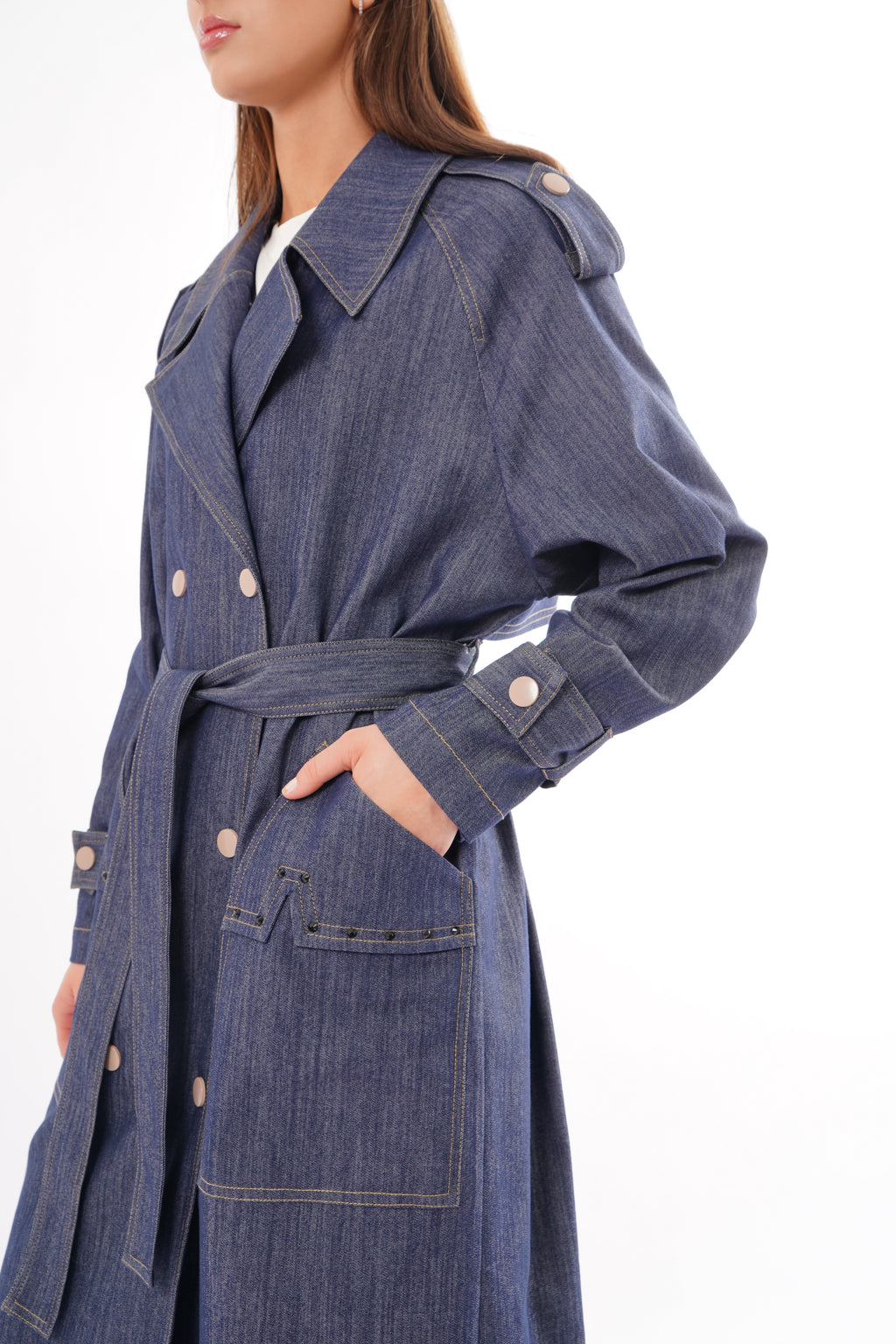Brixton Denim Trench