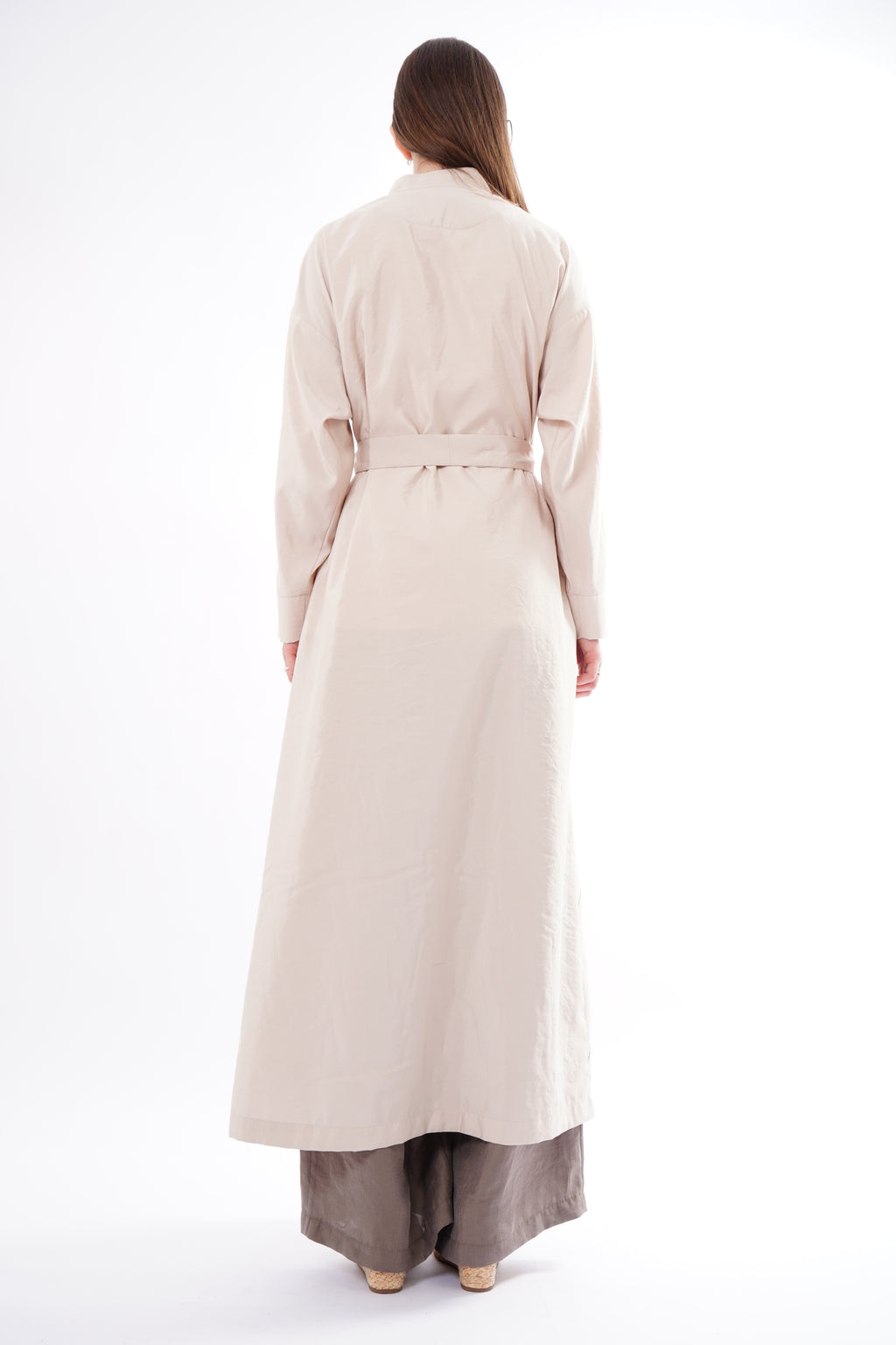 Knightsbridge Pleated Trench Coat