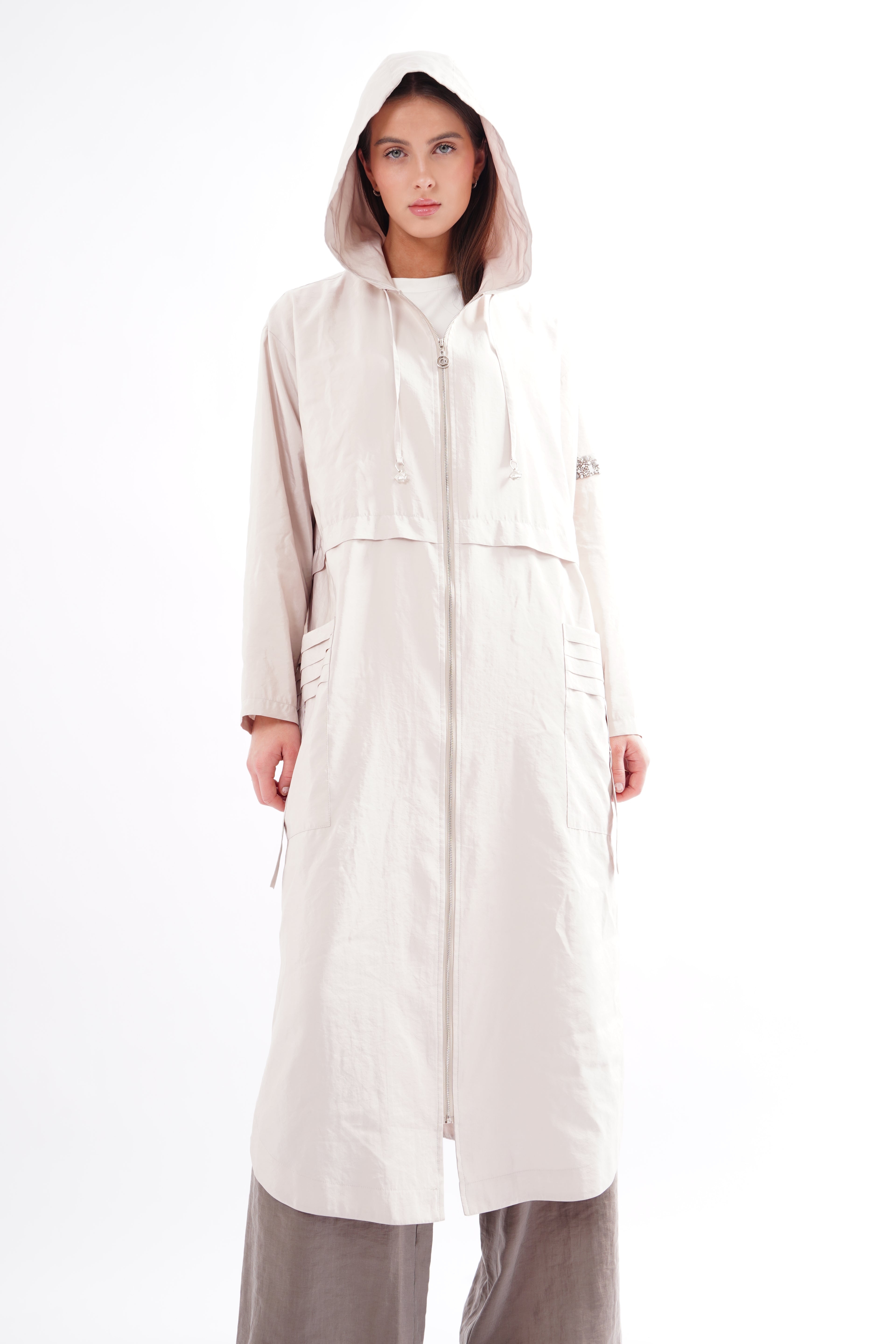 Marylebone Hooded Trench Coat