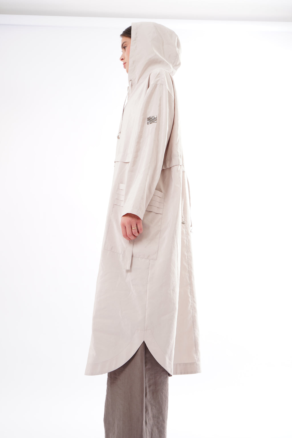 Marylebone Hooded Trench Coat