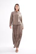 Bloomsbury Crinkled Skirt Set
