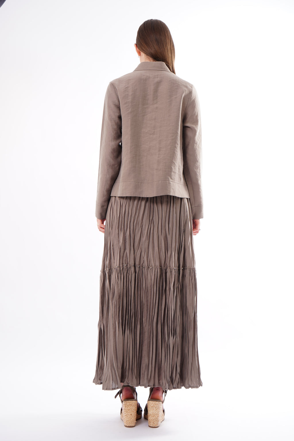 Bloomsbury Crinkled Skirt Set